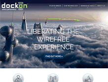 Tablet Screenshot of dockon.com